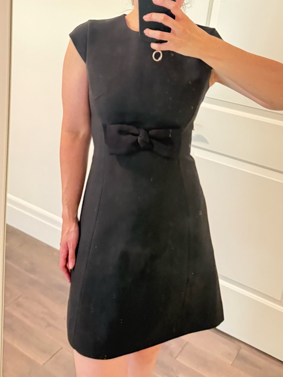kate spade Dresses & Skirts - Kate Spade Classic Black Bow-Accent Sleeveless A-Line Dress